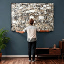 Texas Longhorn Cow Farmhouse Animals Wall Art Canvas Print - by MyGreatCanvas | Canvas Wall Art Prints | Photo Prints & Wall Decor