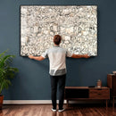 Abstract Bison Wall Art Canvas Print - Abstract Longhorn by MyGreatCanvas | Canvas Wall Art Prints | Photo Prints & Wall Decor