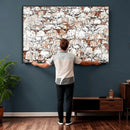 Abstract Longhorn Herd Wall Art Canvas Print - Abstract by MyGreatCanvas | Canvas Wall Art Prints | Photo Prints & Wall Decor