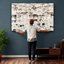 Abstract Texas Cow Canvas Print for Cabin and Western Home by MyGreatCanvas | Canvas Wall Art Prints | Photo Prints & Wall Decor