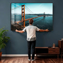 Golden Gate Bridge Wall Art Canvas Print – San Francisco by MyGreatCanvas | Canvas Wall Art Prints | Photo Prints & Wall Decor