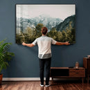 Mountain Forest Wall Art Canvas Print, Alpine Landscape by MyGreatCanvas | Canvas Wall Art Prints | Photo Prints & Wall Decor