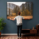 Yosemite Valley Autumn Forest Landscape Wall Art Canvas by MyGreatCanvas | Canvas Wall Art Prints | Photo Prints & Wall Decor