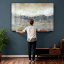Abstract Neutral Landscape Painting Wall Art by MyGreatCanvas | Canvas Wall Art Prints | Photo Prints & Wall Decor