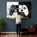 Abstract Gaming Controller Wall Art Canvas Print by MyGreatCanvas | Canvas Wall Art Prints | Photo Prints & Wall Decor