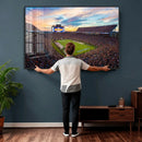 Auburn Stadium Sunset Wall Art Canvas Print, Jordan Hare by MyGreatCanvas | Canvas Wall Art Prints | Photo Prints & Wall Decor
