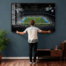 Detroit Lions Stadium Wall Art Canvas Print, Football Field by MyGreatCanvas | Canvas Wall Art Prints | Photo Prints & Wall Decor