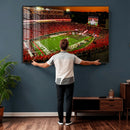 Georgia Bulldogs Stadium Wall Art Canvas Print, Sanford by MyGreatCanvas | Canvas Wall Art Prints | Photo Prints & Wall Decor