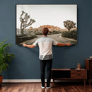 Joshua Tree Desert Wall Art Canvas Print, Minimal by MyGreatCanvas | Canvas Wall Art Prints | Photo Prints & Wall Decor