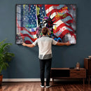 USA Statue of Liberty Graffiti Street Art Wall Art Canvas by MyGreatCanvas | Canvas Wall Art Prints | Photo Prints & Wall Decor