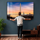 Washington DC Skyline Wall Art Canvas Print – Lincoln by MyGreatCanvas | Canvas Wall Art Prints | Photo Prints & Wall Decor