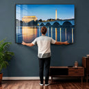 Washington DC Wall Art Canvas Print – Lincoln Memorial Night by MyGreatCanvas | Canvas Wall Art Prints | Photo Prints & Wall Decor