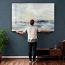 Abstract Coastal Landscape Wall Art Canvas Print – Soft Blue by MyGreatCanvas | Canvas Wall Art Prints | Photo Prints & Wall Decor