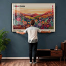 Yayoi Kusama Colorful Landscape Wall Art Canvas Print – by MyGreatCanvas | Canvas Wall Art Prints | Photo Prints & Wall Decor