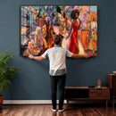 African American Jazz Singer Canvas Art — Red Dress Black by MyGreatCanvas | Canvas Wall Art Prints | Photo Prints & Wall Decor
