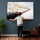 Sailboat Wall Art Canvas Print, Vintage Ship Bow Framed by MyGreatCanvas | Canvas Wall Art Prints | Photo Prints & Wall Decor
