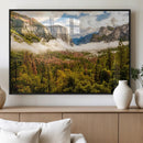 Half Dome Yosemite Canvas Wall Art – Majestic Triptych