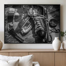 Old Pair of Mens Skates Wall Art Canvas, Men Skates Wall Art by MyGreatCanvas | Canvas Wall Art Prints | Photo Prints & Wall Decor