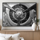 Vintage Airplane Wall Art Canvas Print by MyGreatCanvas | Canvas Wall Art Prints | Photo Prints & Wall Decor