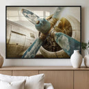 Vintage Airplane Canvas Print by MyGreatCanvas | Canvas Wall Art Prints | Photo Prints & Wall Decor