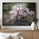 Pink Wild Flower Canvas Print by MyGreatCanvas | Canvas Wall Art Prints | Photo Prints & Wall Decor