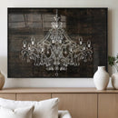 Rustic Chandelier Canvas Print by MyGreatCanvas | Canvas Wall Art Prints | Photo Prints & Wall Decor