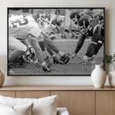 American Football Player Wall Art Canvas Print by MyGreatCanvas | Canvas Wall Art Prints | Photo Prints & Wall Decor
