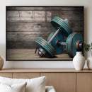 Dambell and Sport Wall Art Canvas Print by MyGreatCanvas | Canvas Wall Art Prints | Photo Prints & Wall Decor