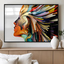 Profile Colors Canvas Print by MyGreatCanvas | Canvas Wall Art Prints | Photo Prints & Wall Decor