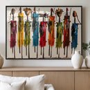 Abstract African Women Wall Art Canvas Print by MyGreatCanvas | Canvas Wall Art Prints | Photo Prints & Wall Decor