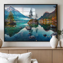 Crystal Clear Lake Wall Art | Mountains Wall Art Canvas | 3 by MyGreatCanvas | Canvas Wall Art Prints | Photo Prints & Wall Decor
