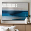 Dark Blue Abstract Wall Art Canvas Print by MyGreatCanvas | Canvas Wall Art Prints | Photo Prints & Wall Decor
