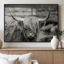 Cow Focus Canvas Wall Art Print by MyGreatCanvas | Canvas Wall Art Prints | Photo Prints & Wall Decor