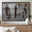 African American Wall Art – Elegant African Women Canvas