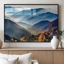 Mountains Forest Autumn Wall Art Canvas Print by MyGreatCanvas | Canvas Wall Art Prints | Photo Prints & Wall Decor