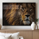 Mighty Lion Wall Art Canvas Print – Majestic Animal Portrait