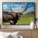 Longhorn and Cow Wall Art, Country Cow Wall Decor Canvas by MyGreatCanvas | Canvas Wall Art Prints | Photo Prints & Wall Decor
