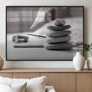 Burning Incense and Zen Stones Buddhism Wall Art, Zen Stones by MyGreatCanvas | Canvas Wall Art Prints | Photo Prints & Wall Decor