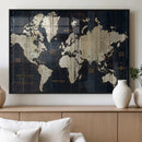 World Map Canvas Print – Detailed Map of the World Wall Art by MyGreatCanvas | Canvas Wall Art Prints | Photo Prints & Wall Decor