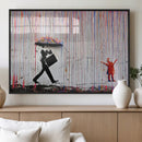 Banksy Wall Art Canvas Print, Framed Graffiti Art Picture by MyGreatCanvas | Canvas Wall Art Prints | Photo Prints & Wall Decor