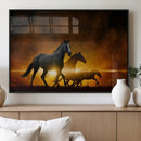Horse Wall Art Canvas Print, Multi Panel Animal Canvas Print