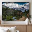 San Juan Nal Forest Wall Art Landscape Canvas Print