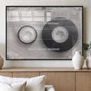Vintage Cassette Tape Canvas Wall Art - Inspirational 'Life by MyGreatCanvas | Canvas Wall Art Prints | Photo Prints & Wall Decor