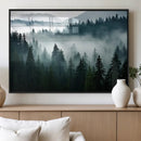 Captivating Misty Forest Wall Art Canvas, Premium Canvas by MyGreatCanvas | Canvas Wall Art Prints | Photo Prints & Wall Decor