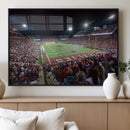 Mississippi State Bulldogs Stadium Wall Art Canvas Print –