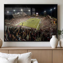 Washington-Grizzly Stadium Canvas Print, American Football