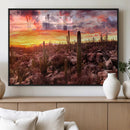 Arizona Desert Print, Western Cowboy Wall Art Print by MyGreatCanvas | Canvas Wall Art Prints | Photo Prints & Wall Decor