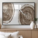 Wood Tree Ring Wall Art Canvas Prints, Tree Rings –