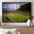 University of Oregon Ducks Football Team Print - Eugene