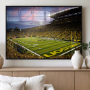 University of Oregon Ducks Football Team Print - Eugene